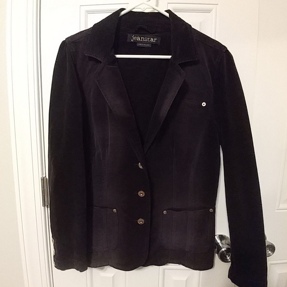 Black jean style casual jacket L by Jeanstar